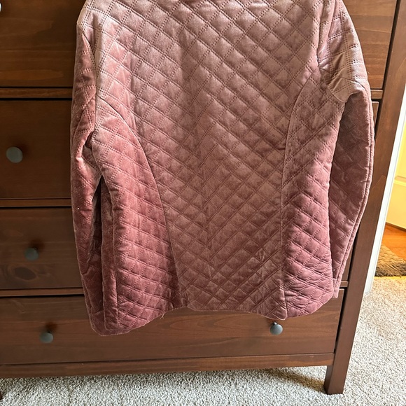 Willow & Clay Mauve Quilted Blazer - Picture 3 of 4
